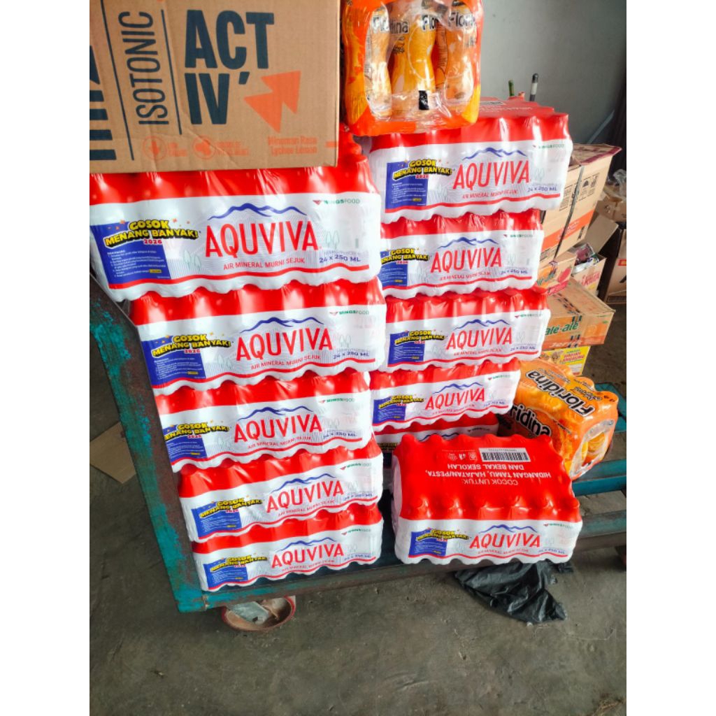 AIR MINERAL AQUVIVA 250 ML (1 DUS ISI 24 BOTOL)