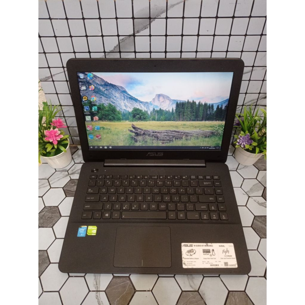 Laptop Asus X454L Intel Core i3 - 5005U RAM 6GB SSD 128GB + HDD 320GB