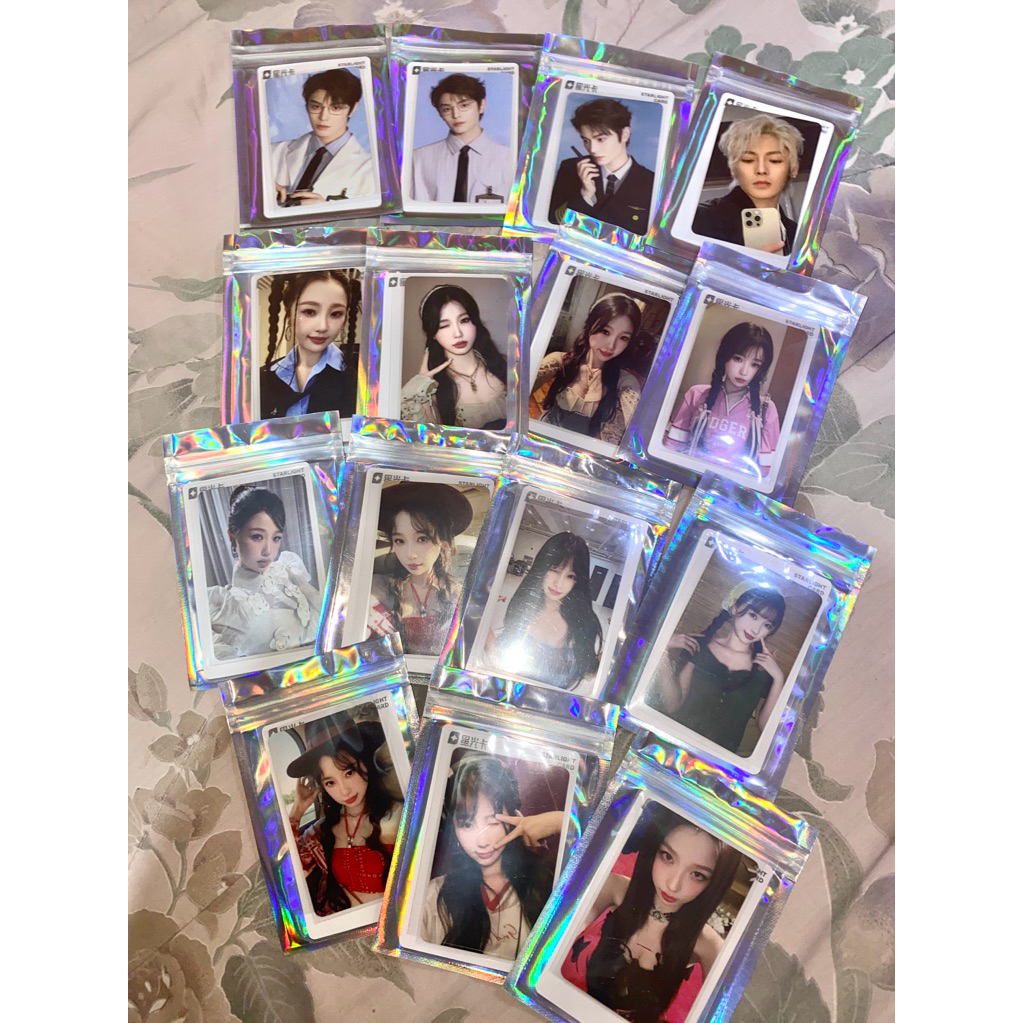 PHOTOCARD DING YUXI HAO MINGHAO ESTHER YU SPICY HONEY SHUXIN LD QQ MUSIC