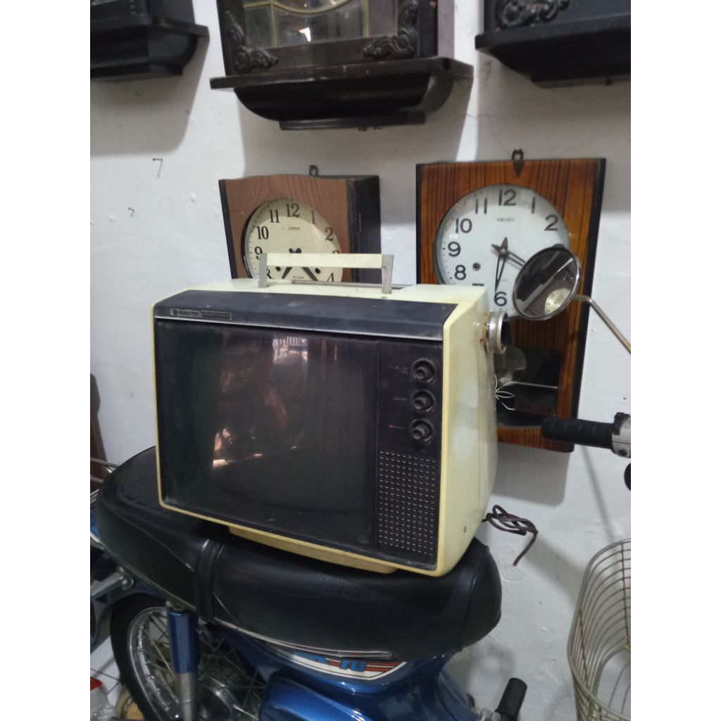 Tv Jadul Sanyo Tv Antik Lawas Retro Televisi Tv Lawas