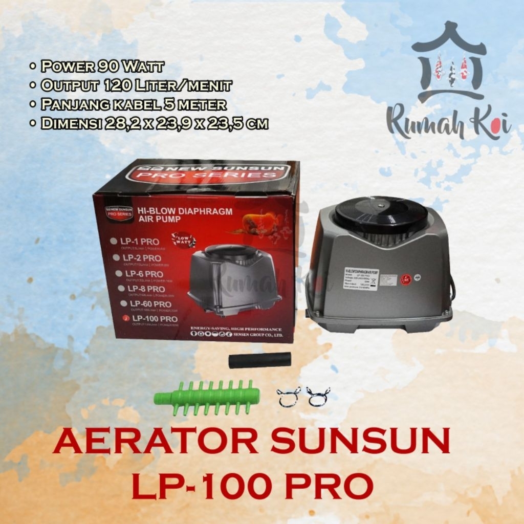 New Sunsun LP 100 pro aeeator Hi Blow