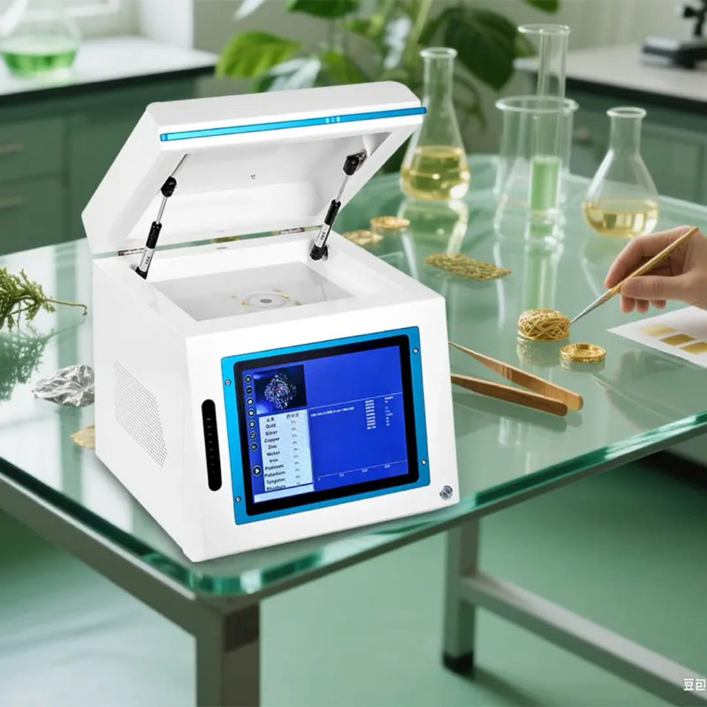 Portable XRF Gold Analyzer FL-X3 Mesin Tes Emas Digital Precious Metal Analyzer - HUMITECH