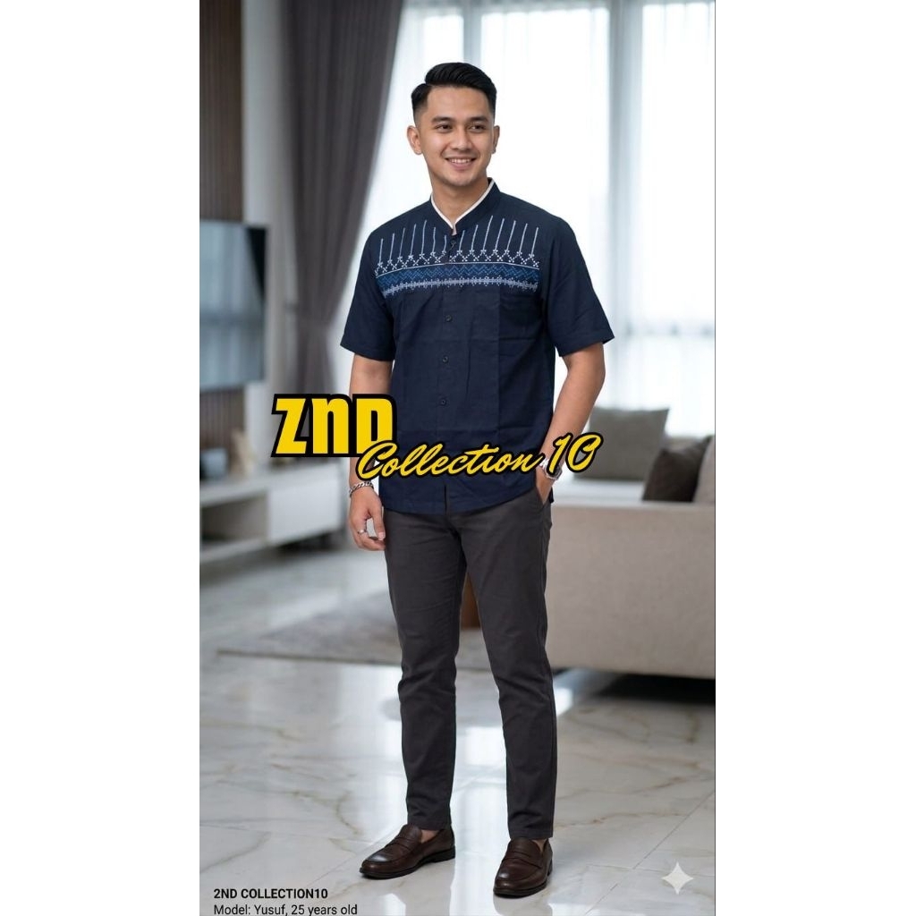 (KOKO BORDIR JUMBO) BAJU KOKO BORDIR TERBARU SIZE JUMBO XXL XXXL KOKO MATT KATUN JASUKE KOKO PUTIH