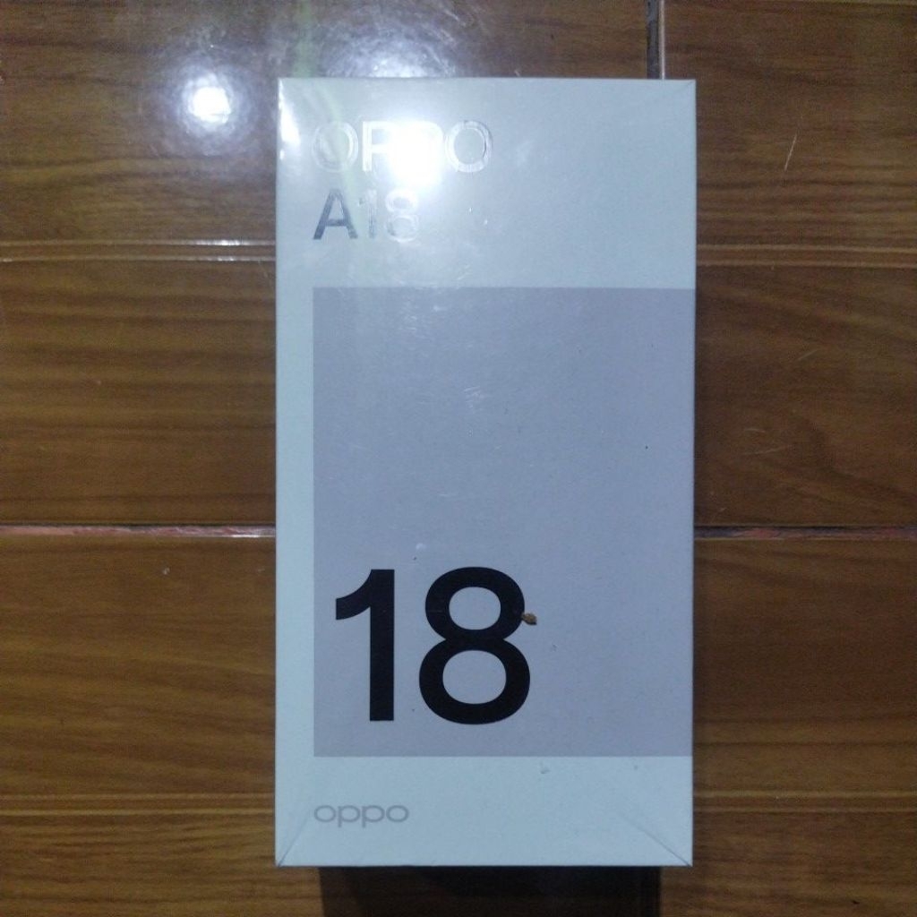 box kardus dan buku manual Oppo A18 original seken