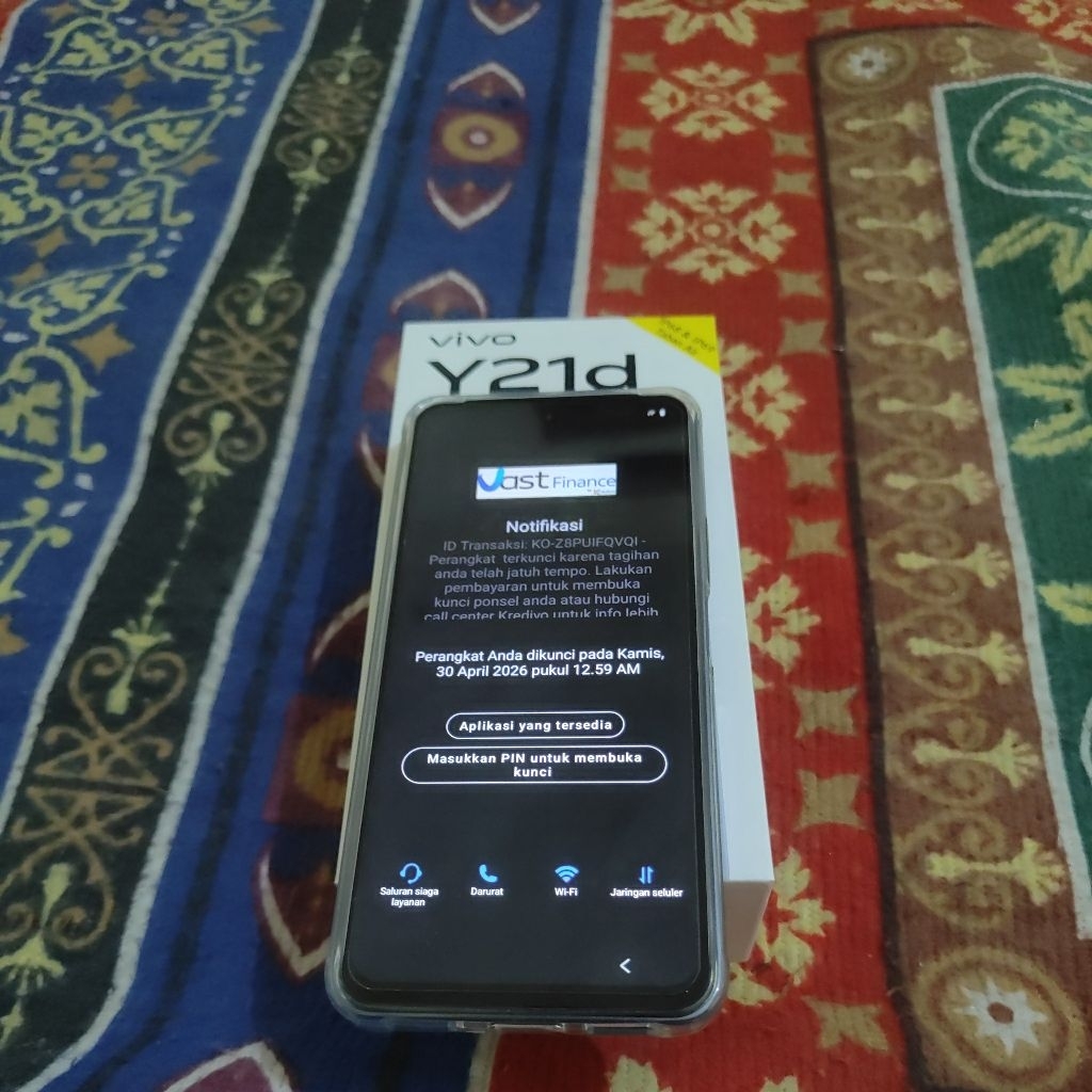 Vivo y21d ram 8/128