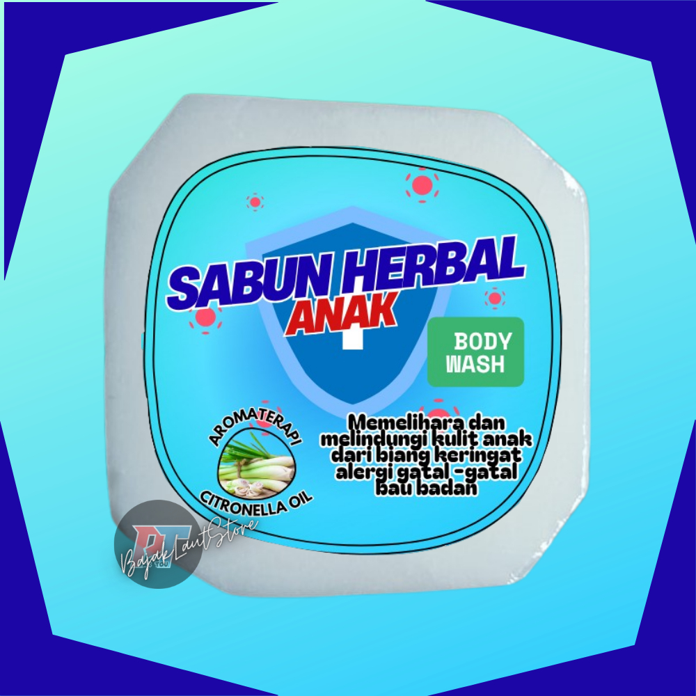 Sabun Mandi Anak, Sabun Biang Keringat Anak, Sabun Gatal-Gatal Anak, Sabun Bau Asem Anak, Sabun Bau 
