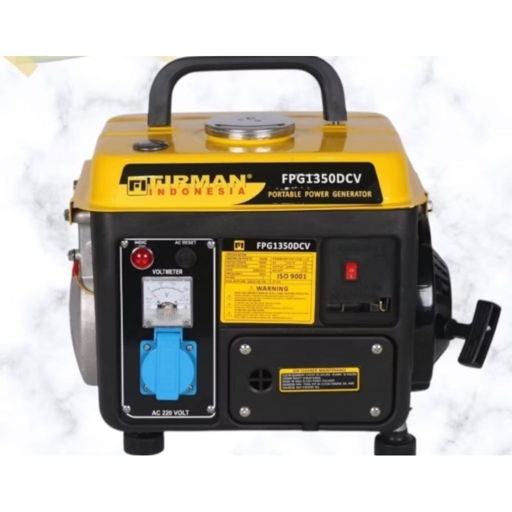 GENSET FIRMAN 700 WATT FPG1350DCV/FPG1350NT - 2 TAK SIAP PAKAI