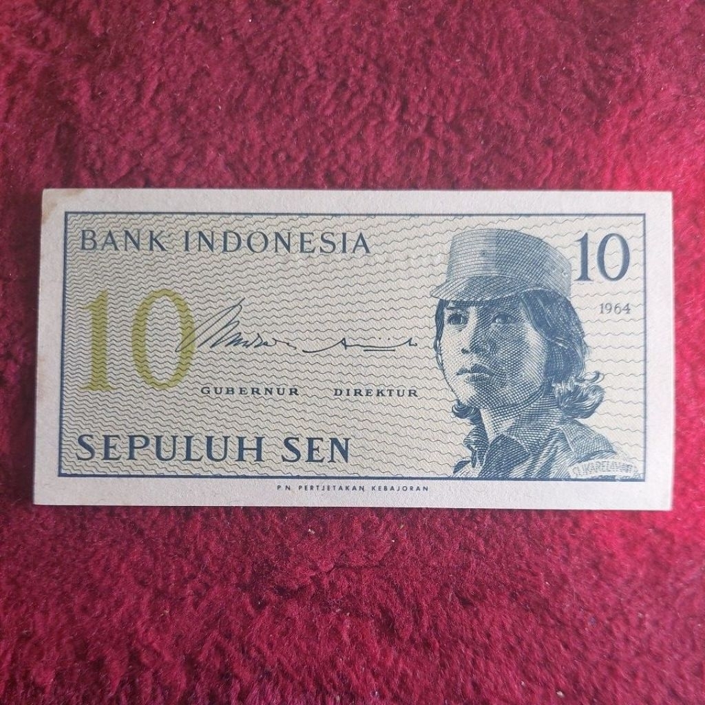 10 sen 1964 asli.
