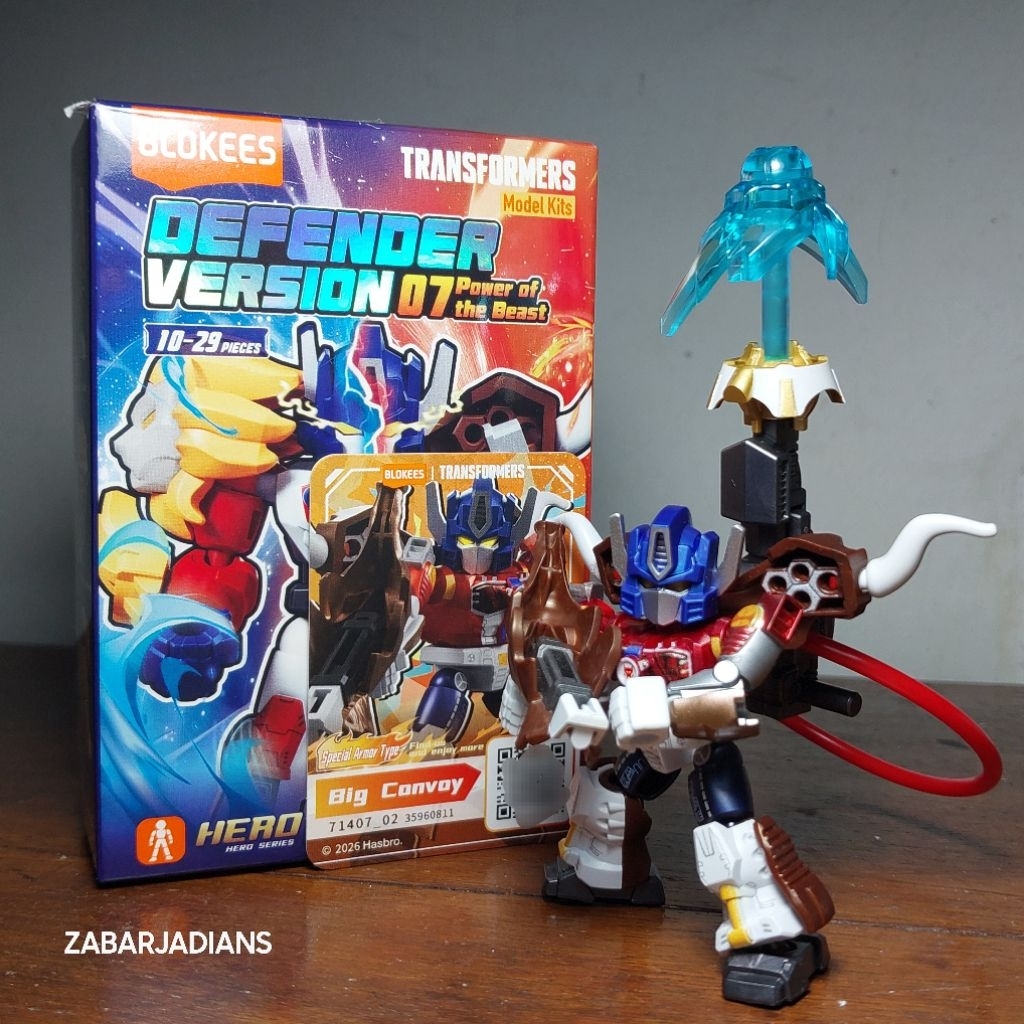 Blokees Transformers Defender Version 07 super secret Big Convoy