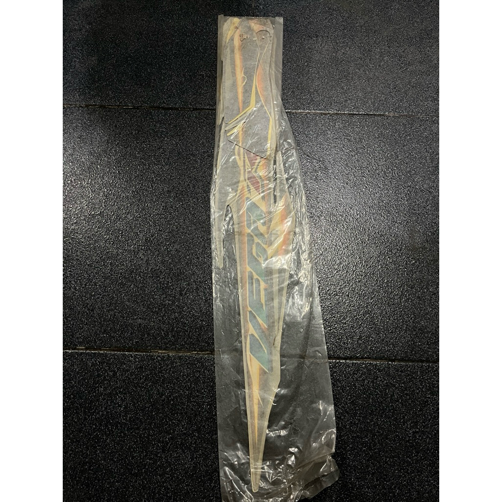 striping vega r 2007 biru silver lminasi stok lama