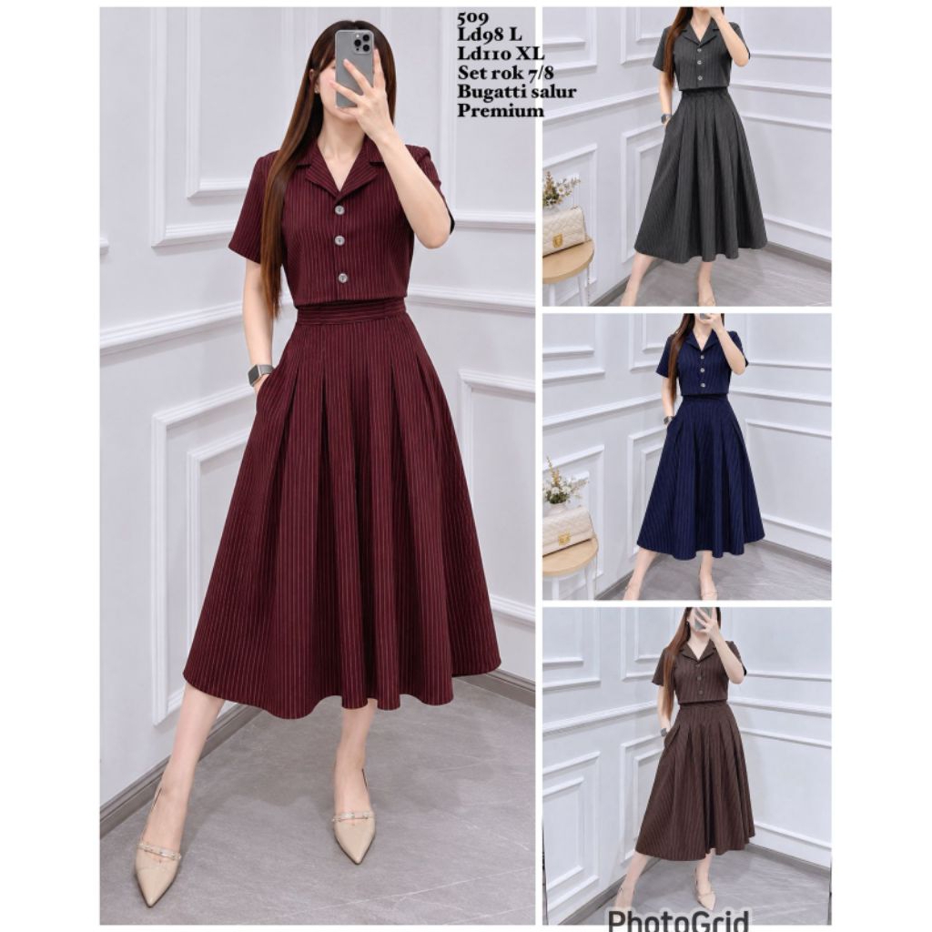 MAE set rok crop rok panjang