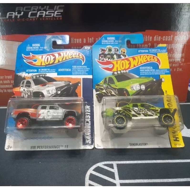Hot Wheels Sandblaster Set 2 PCS