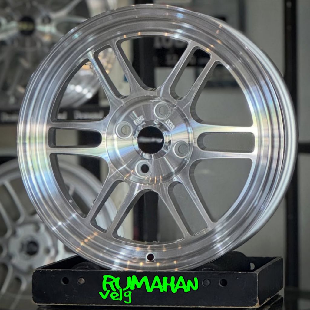 velg ENKEI RPF1 FACE 2 r16 lebar 7 pcd 4x100 ET 42 mobil ring 16 pnp mobil agya ayla swift fronx bri