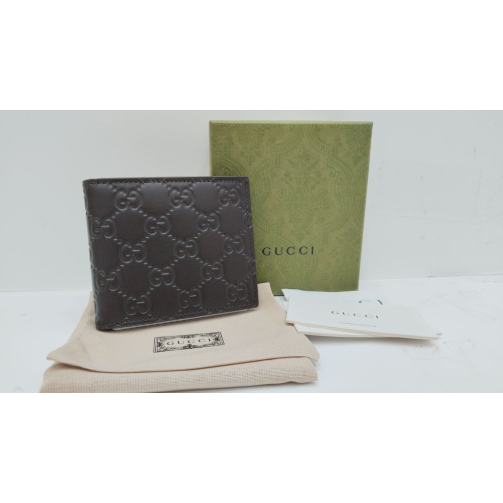 BNIB GUCCI guccissima men wallet GG leather