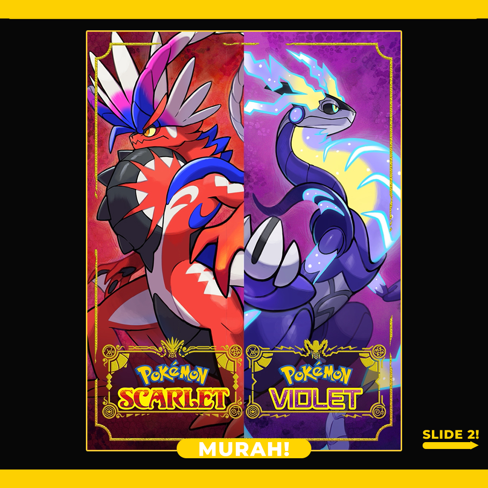 Pokemon Scarlet & Violet Full Update & DLC + Emulator - Nintendo Switch - PC Game Offline
