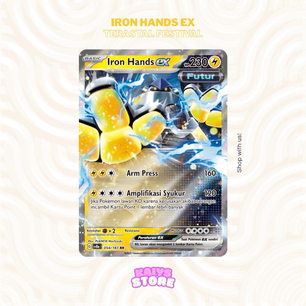 TCG Pokemon - Iron Hands Ex RR