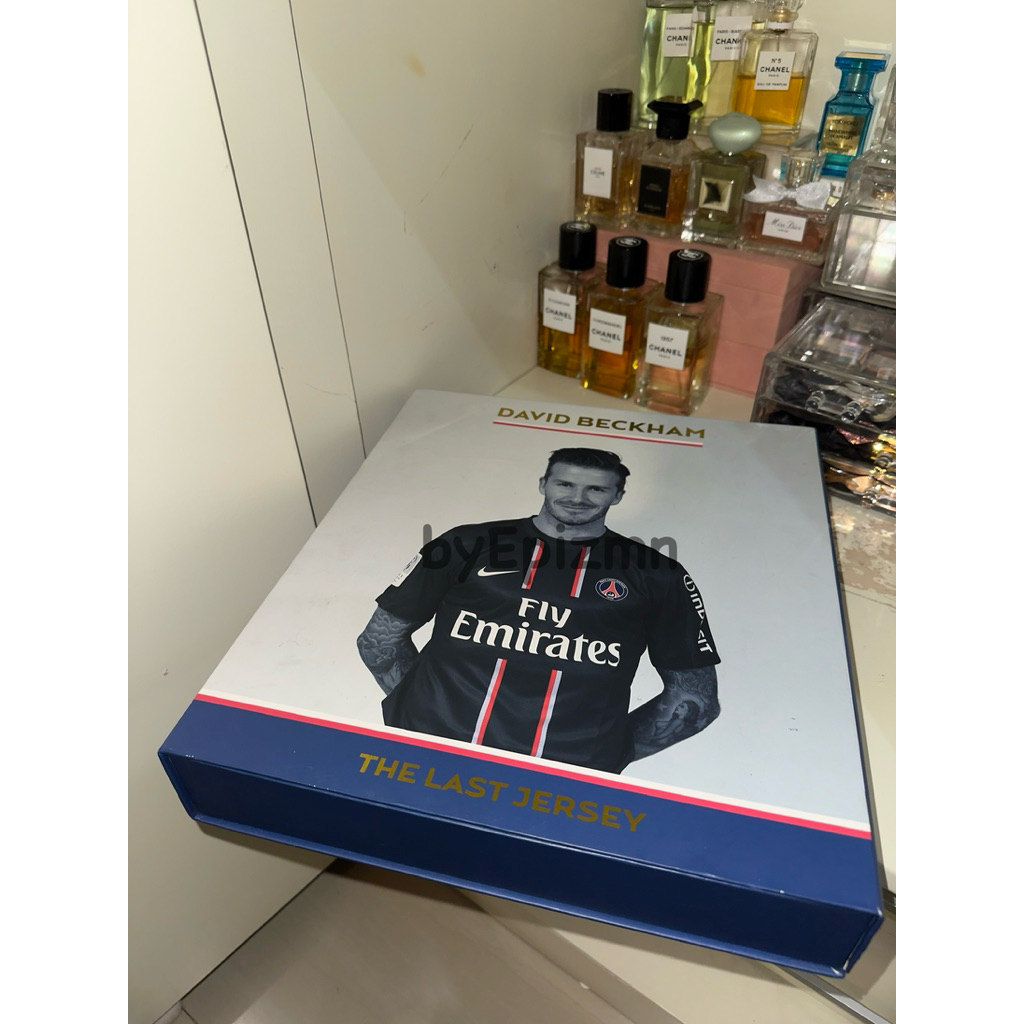Official PSG David Beckham ‘The Last Jersey’ Collector Presentation Box 2013 Retirement Era