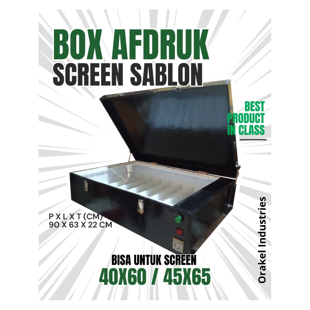 BOX AFDRUK / MEJA AFDRUK SCREEN SABLON FREE ONGKIR SEPULAU JAWA