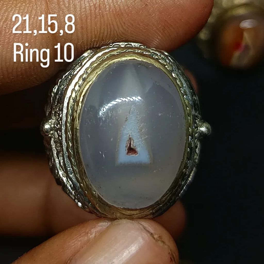 BATU AKIK COMBONG SERAMBUT ANTIK (ASLI ALAM)
