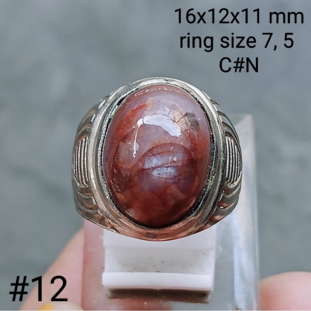 batu permata natural Ruby tanzania #12