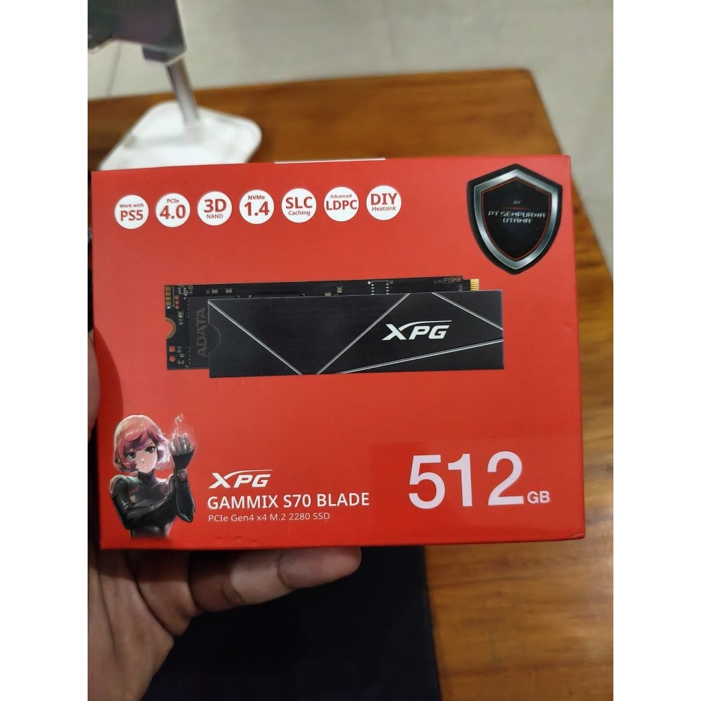 Adata GAMMIX S70 BLADE 512GB BNIB