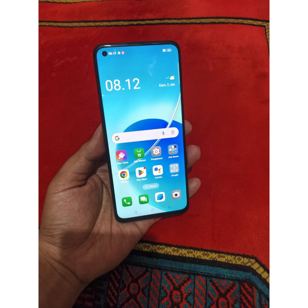 oppo ren0 6 ram 8gb 128gb garansi resmi normal smua hp bekas murah