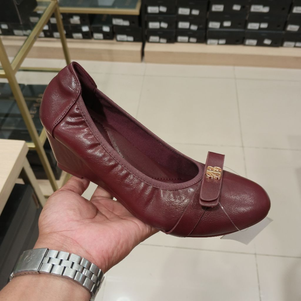 BE BOB SEPATU WEDGES CASUAL WANITA ORIGINAL