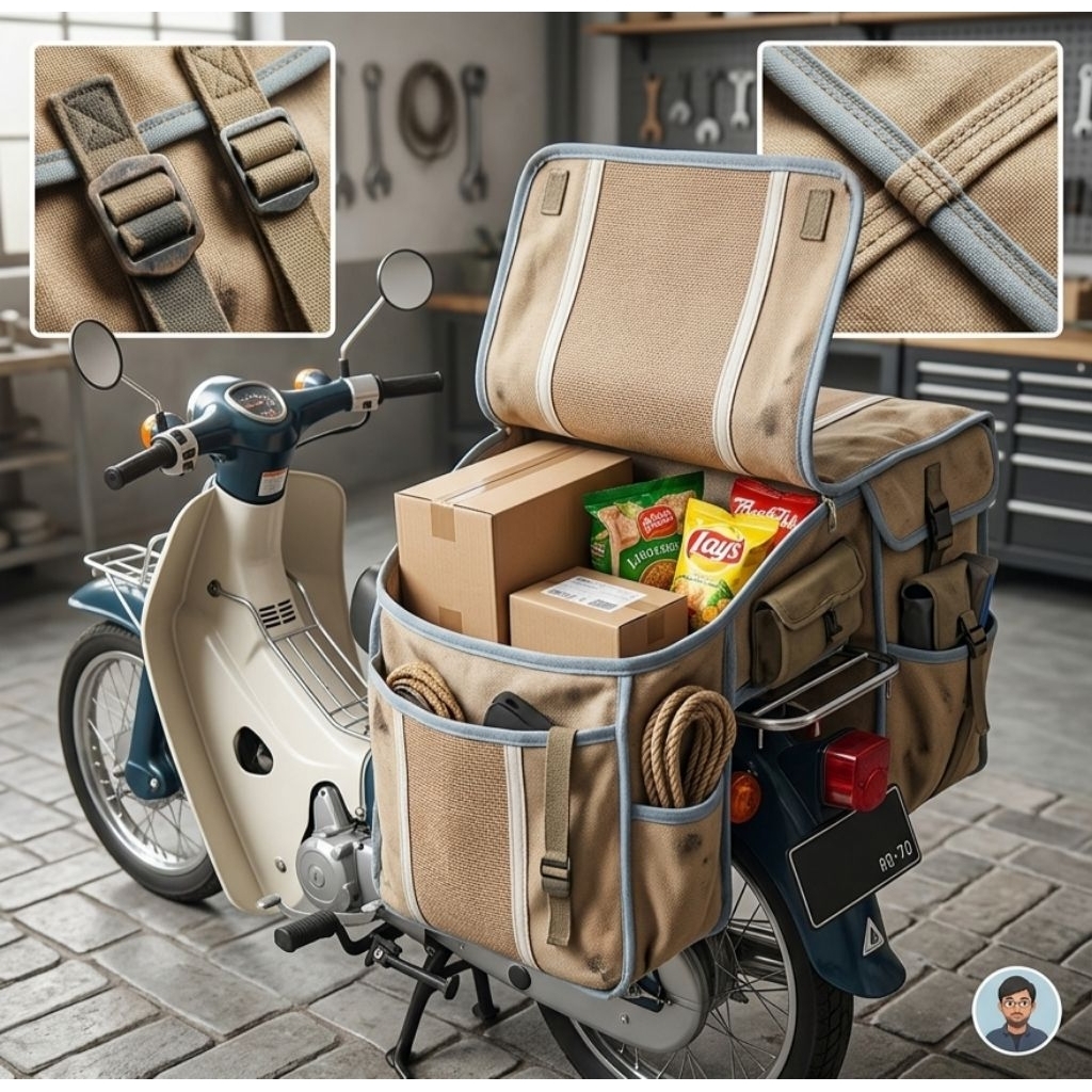 Tas keranjang motor