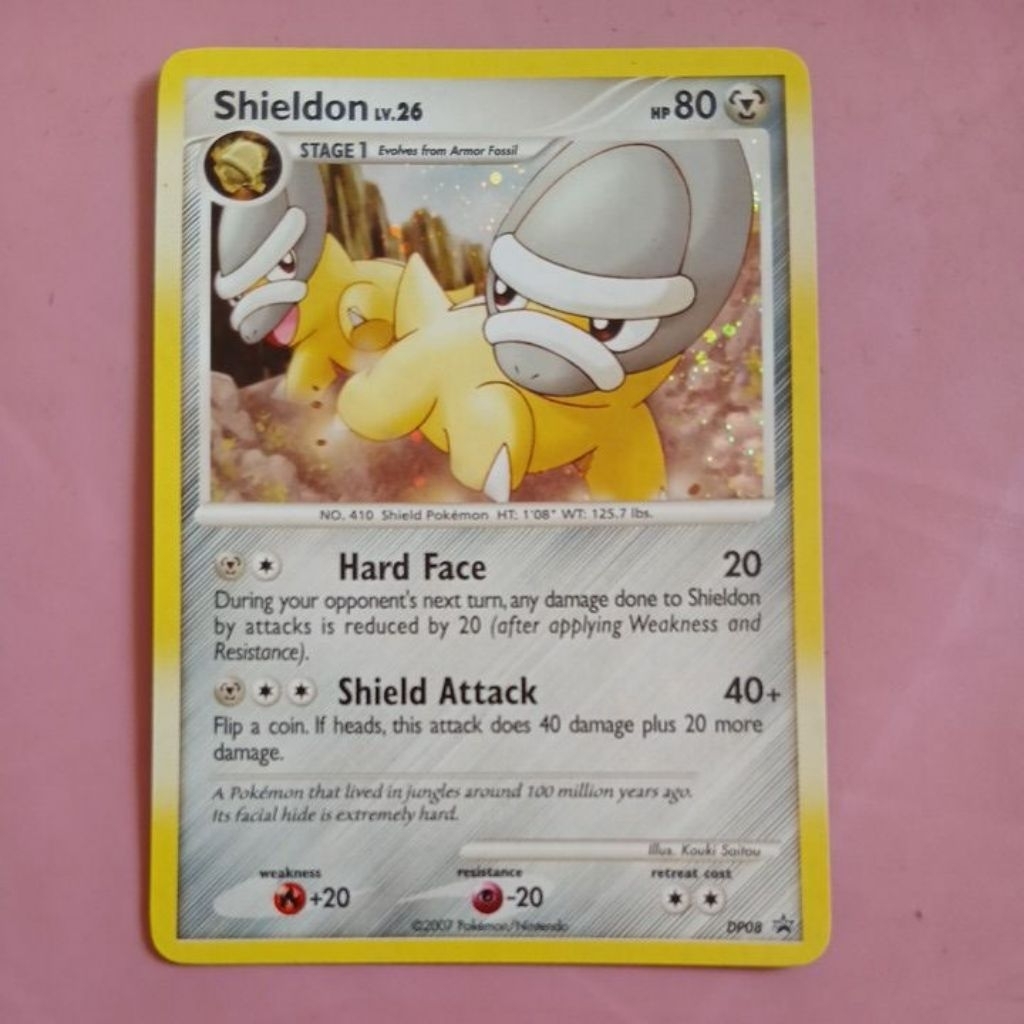 POKEMON SHIELDON DP08 PROMO FOIL SINGLES