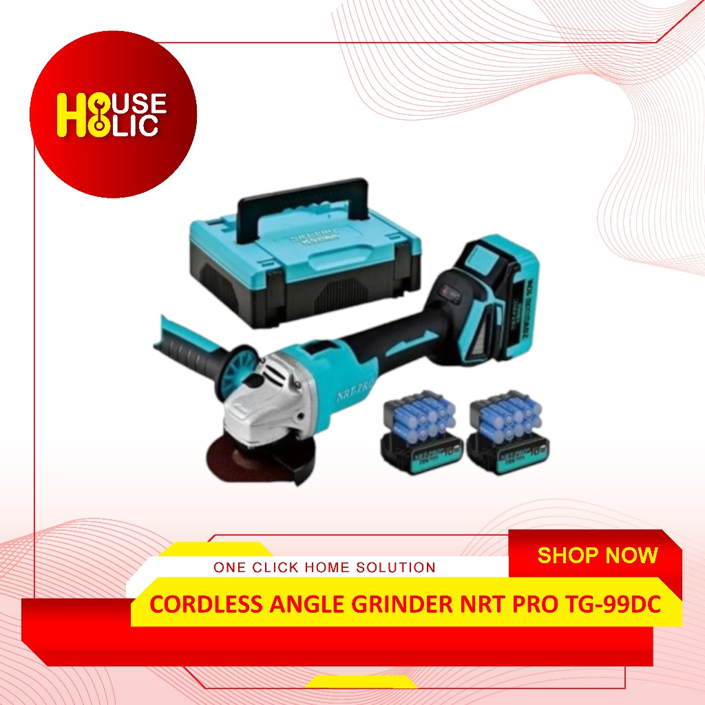 Mesin Gerinda Tangan Baterai / Cordless Angle Grinder TG-99DC
