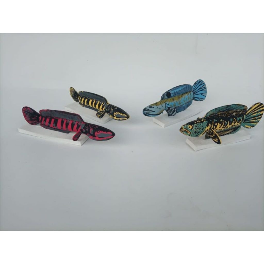 patung wayang boneka chana yellow Sentarum/auranti/red maru/blue pulera