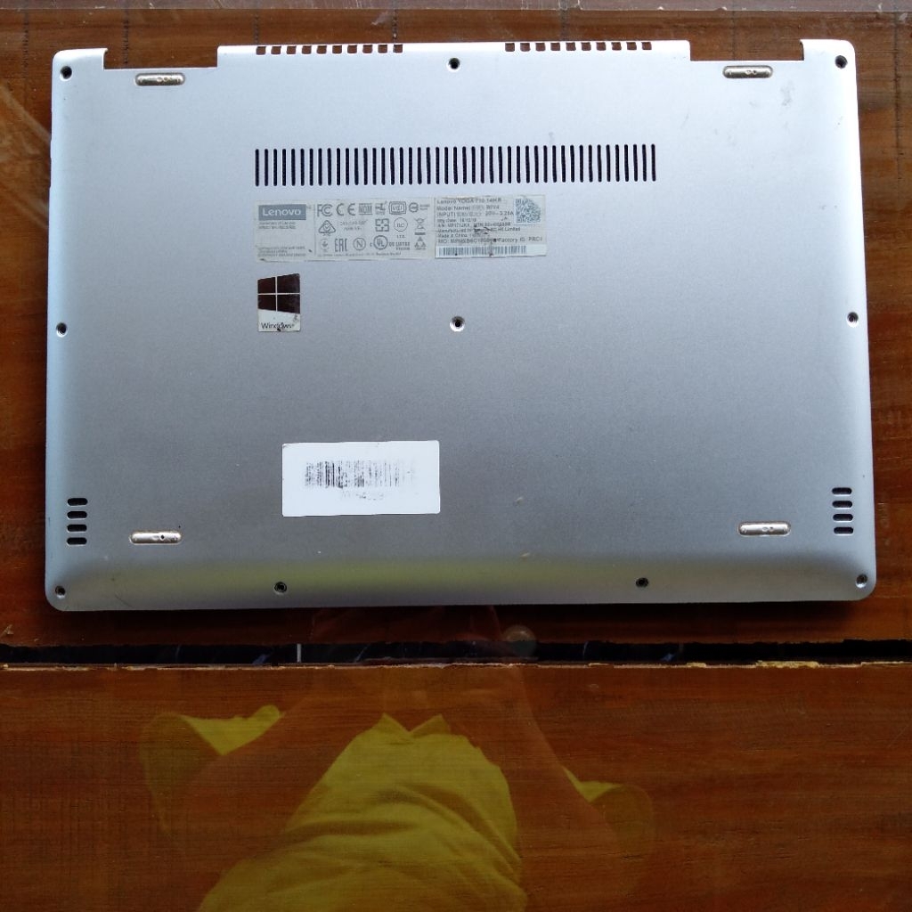 casing bawah laptop Lenovo yoga 710-14ikb