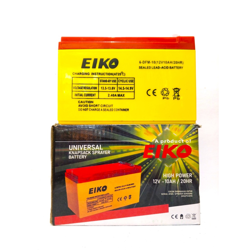 Baterai AKI EIKO 12V-10AH