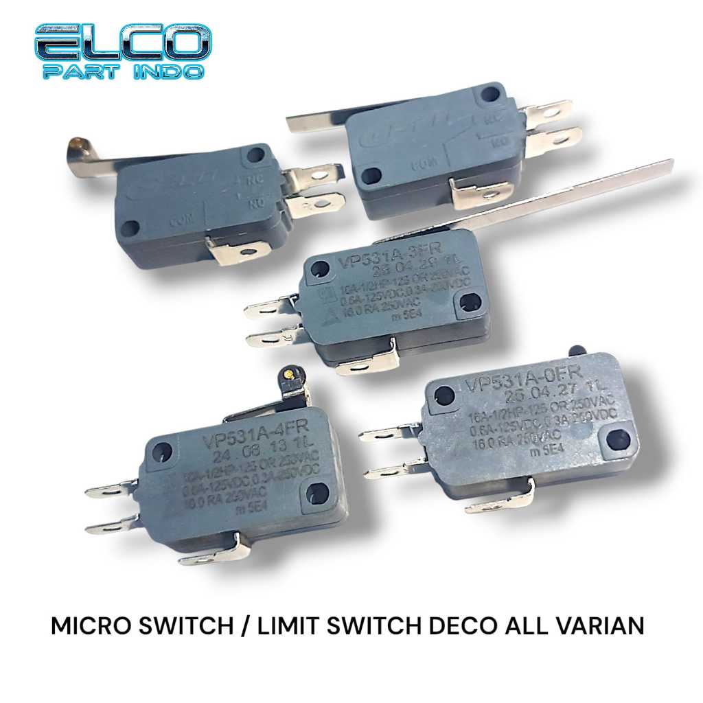 Micro Switch  Limit Switch Deco Saklar Limit Deco Semua Seri Roda / Plat - EC1074