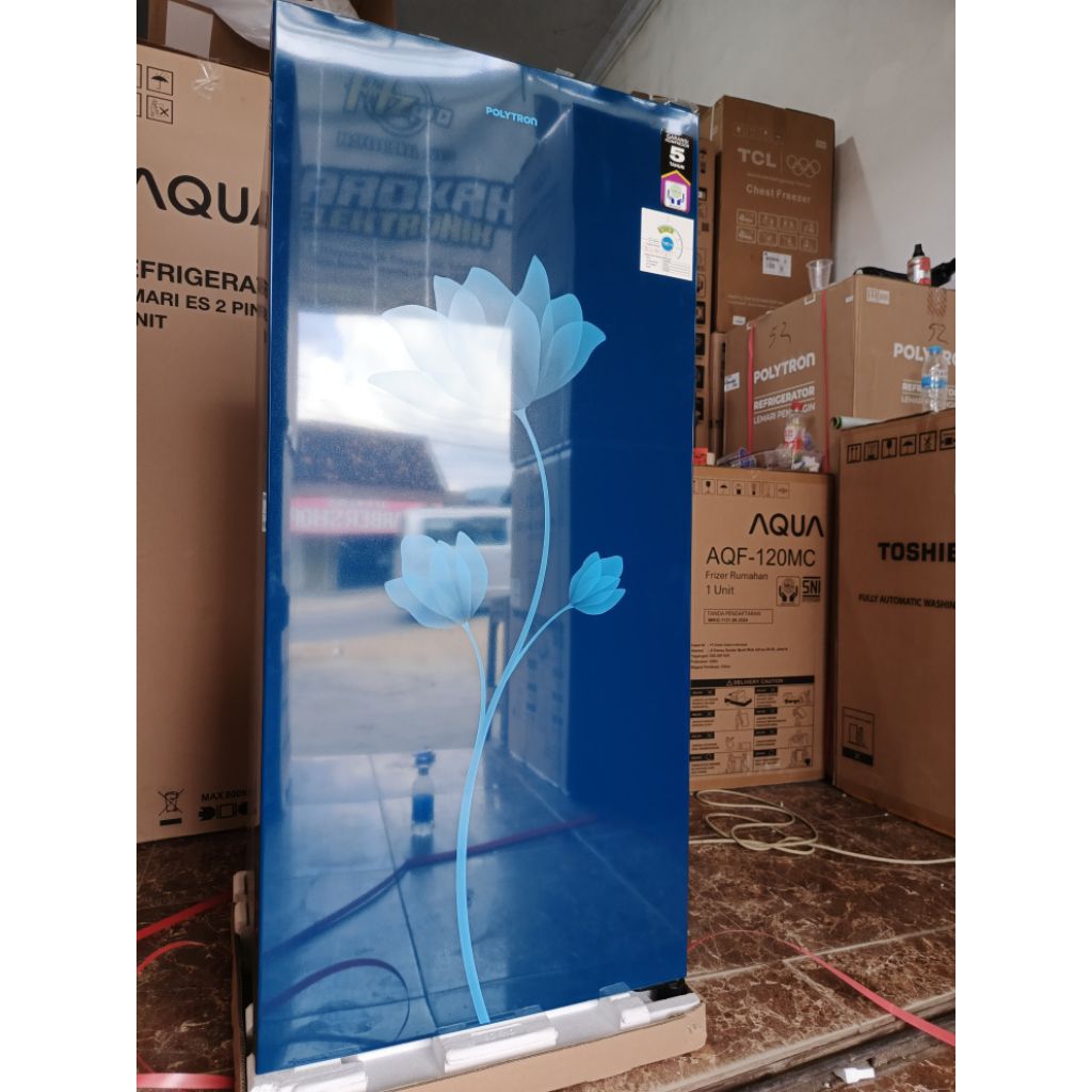 kulkas polytron 1 pintu 189/kulkas polytron 180L