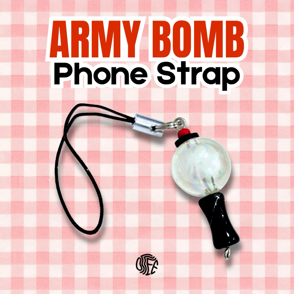 [READY] Phone Strap Army Bomb BTS ARIRANG KONSER CONCERT in JAKARTA Gantungan HP Handphonr Freebies 