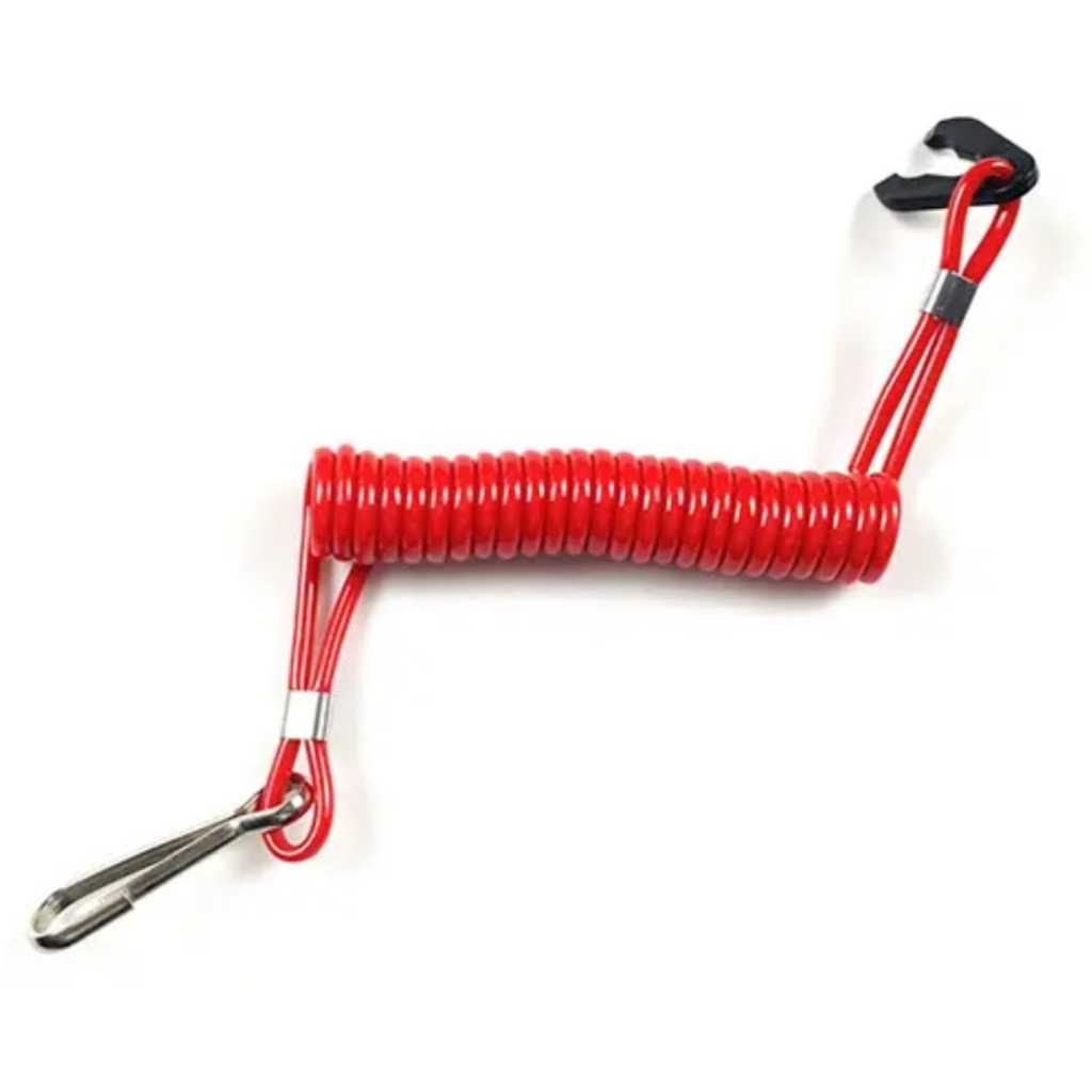 Tali Emergency Kill Switch Kapal Universal Mesin Tempel Outboard Yamaha Suzuki Mercury Honda Tohatsu