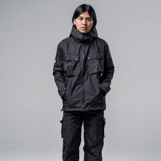 Troublemaker - Outwear Jacket - Bermondsey 'BLACK' - Jaket Gorpcore Outdoor Waterproof