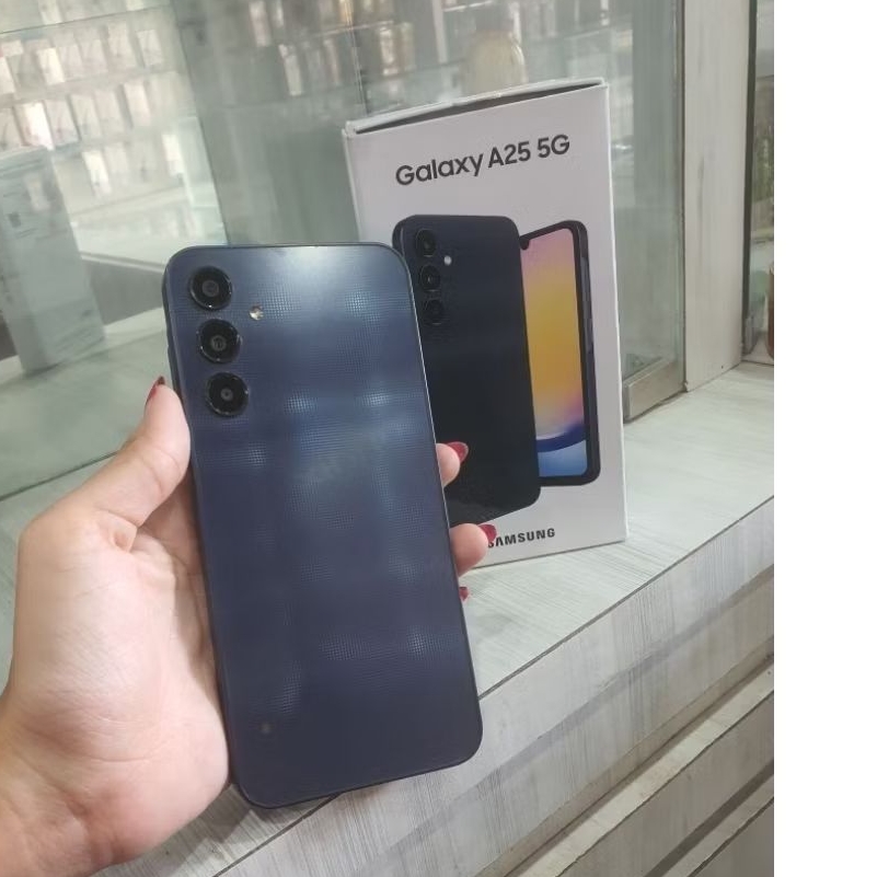 samsung a25 5g 8/128gb second ex garansi resmi