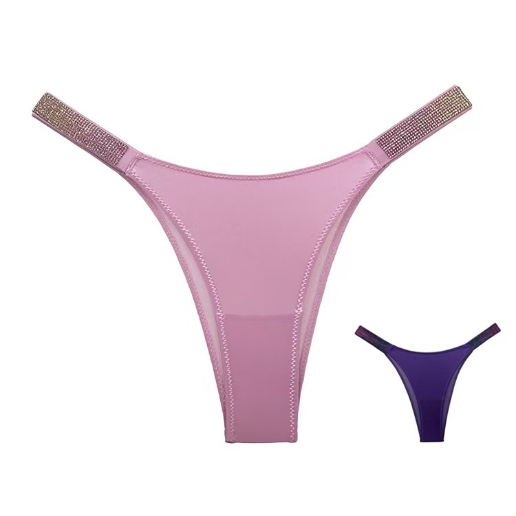 Sexy thong women's low waist T-shirt