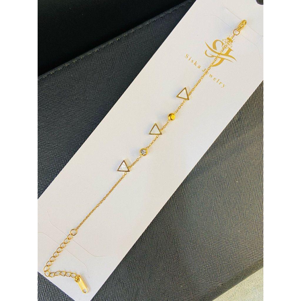 gelang minimalis titanium