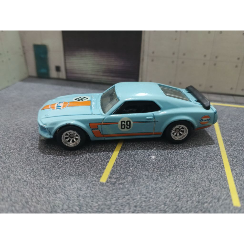 Hot Wheels Loose Premium 69 Ford Mustang Boss 302 Gulf