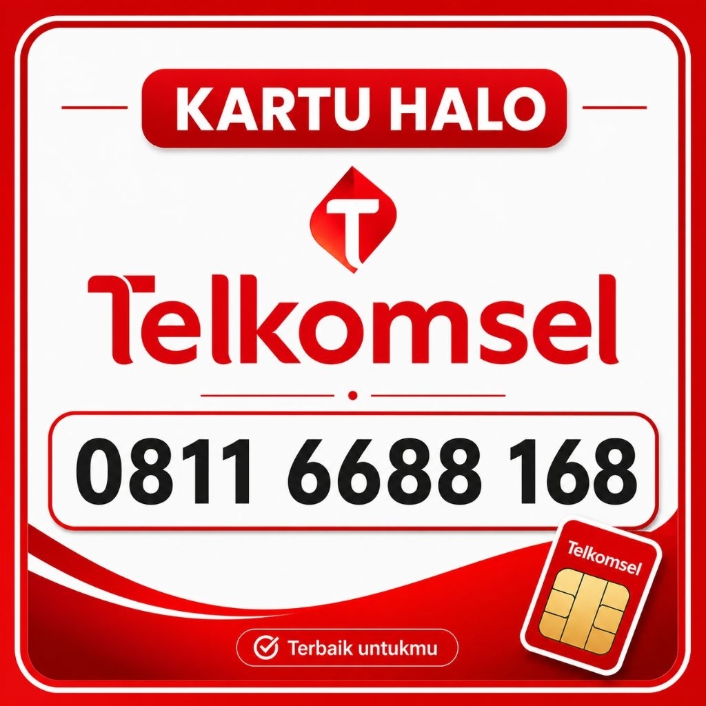 Nomor cantik Telkomsel  halo 10 digit 168