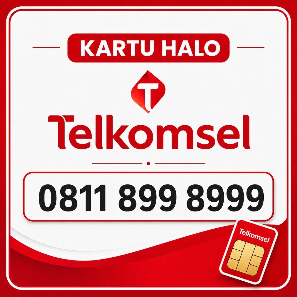 Nomor cantik halo 10 digit telkomsel 8999