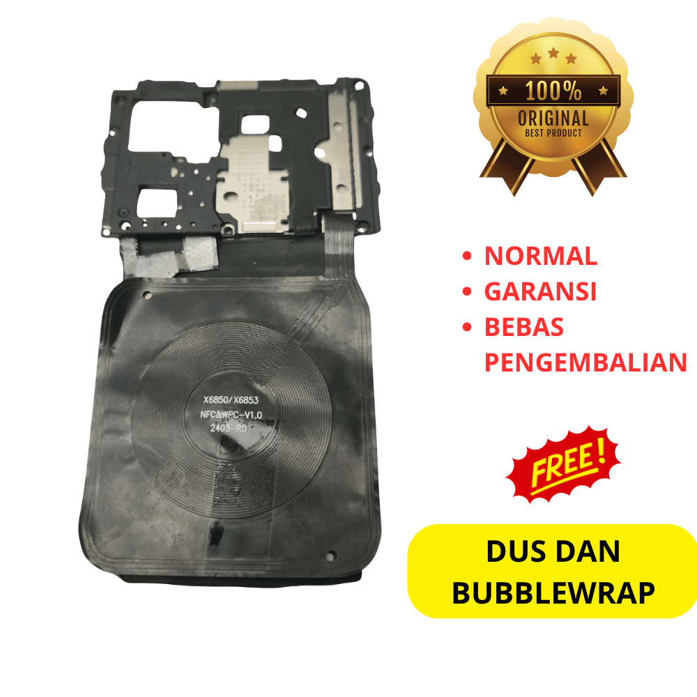 Tutup mesin + NFC Hp Infinix note 40 - asli ori copotan cabutan bawaan
