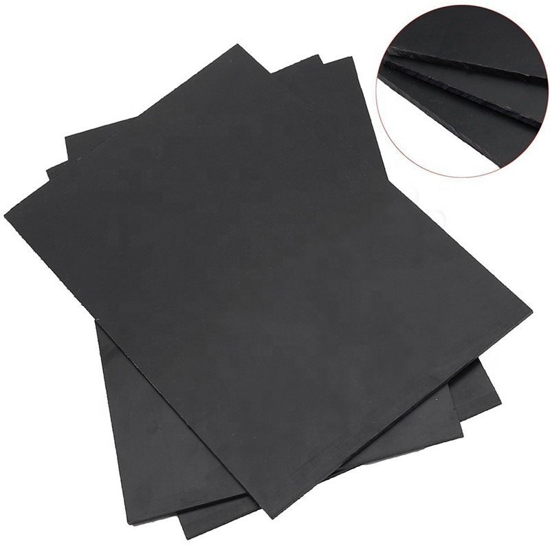 Akrilik lembaran hitam doff 2mm potongan custom, Akrilik hitam satin. Akrilik hitam matte.