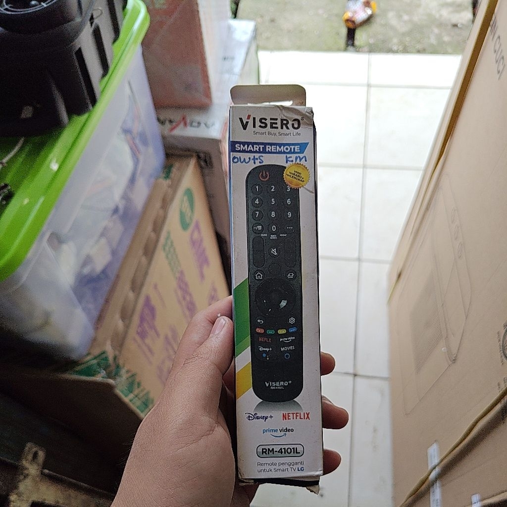 Remot Visero untuk LED Smart TV Merk LG