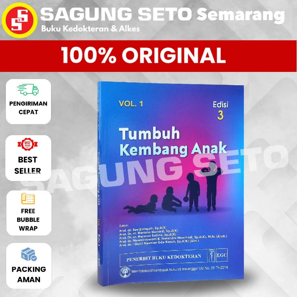 BUKU TUMBUH KEMBANG ANAK VOL.1 EDISI 3 - SOETJININGSIH