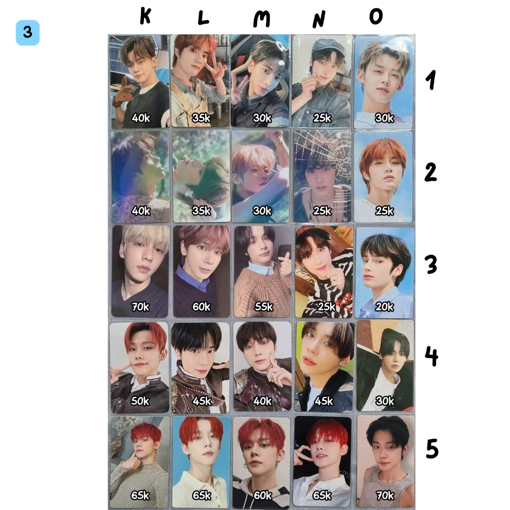 PC Official TXT Photocard Tomorrow by Together Soobin Yeonjun Beomgyu Taehyun Hueningkai Lucky Draw 