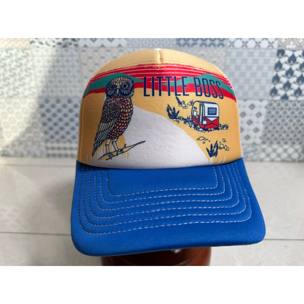Topi Second Brand Branded Little Boss By PDX Brewery Original Trucker Full Tag